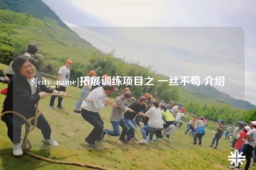 榆林拓展训练项目之 一丝不苟 介绍